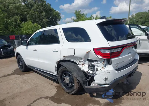 2022 Dodge Durango Pursuit Awd из США, поврежденный, VIN 1C4SDJFT2NC192435